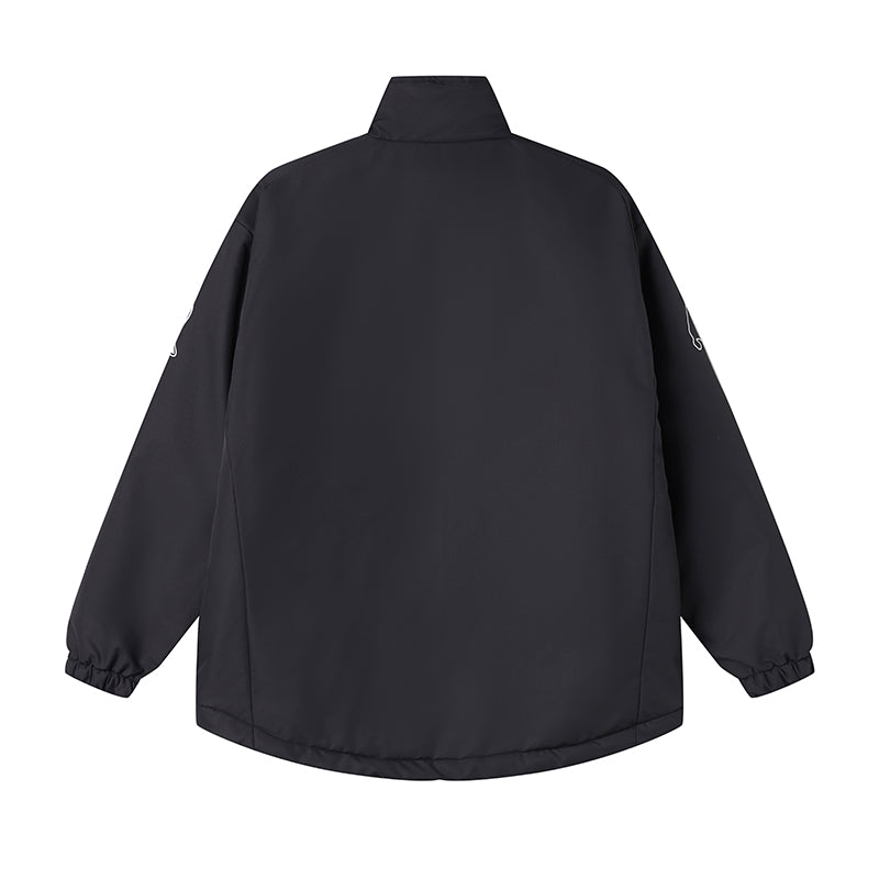 輕防潑水短款棉服