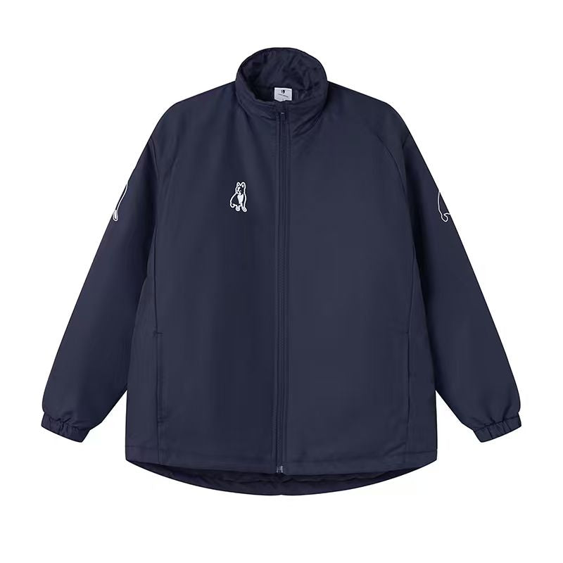 輕防潑水短款棉服